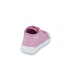 TENISÓWKI DZIEWCZĘCE MAXI - 218P060, Befado, Trampki różowe błyszczące z aplikacją na czubku obuwia